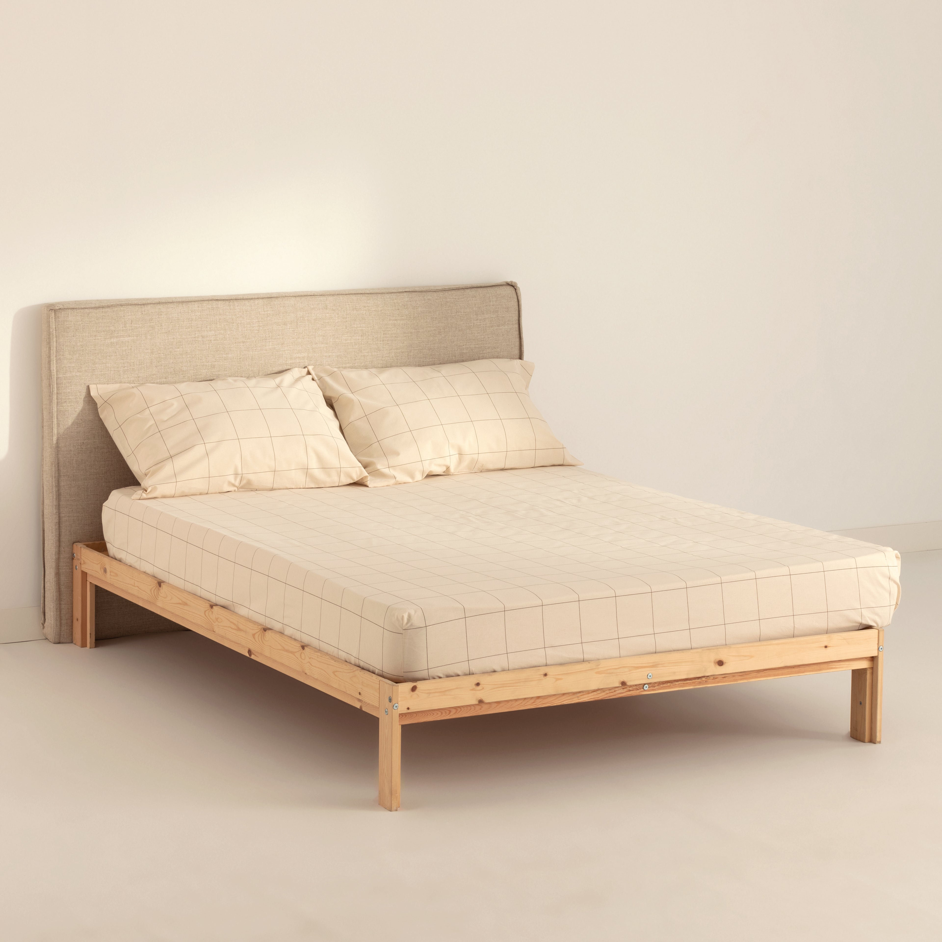 Fitted sheet Fortuna percale 200 threads