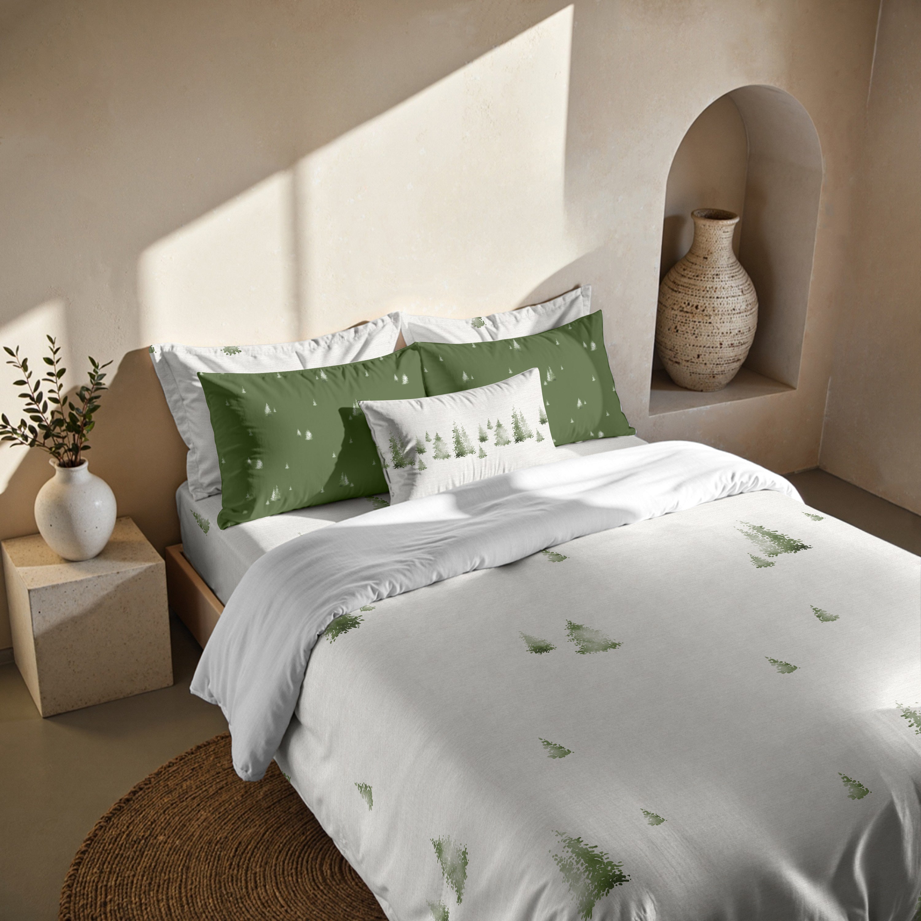 Housse de couette avec clics Christmas Grove