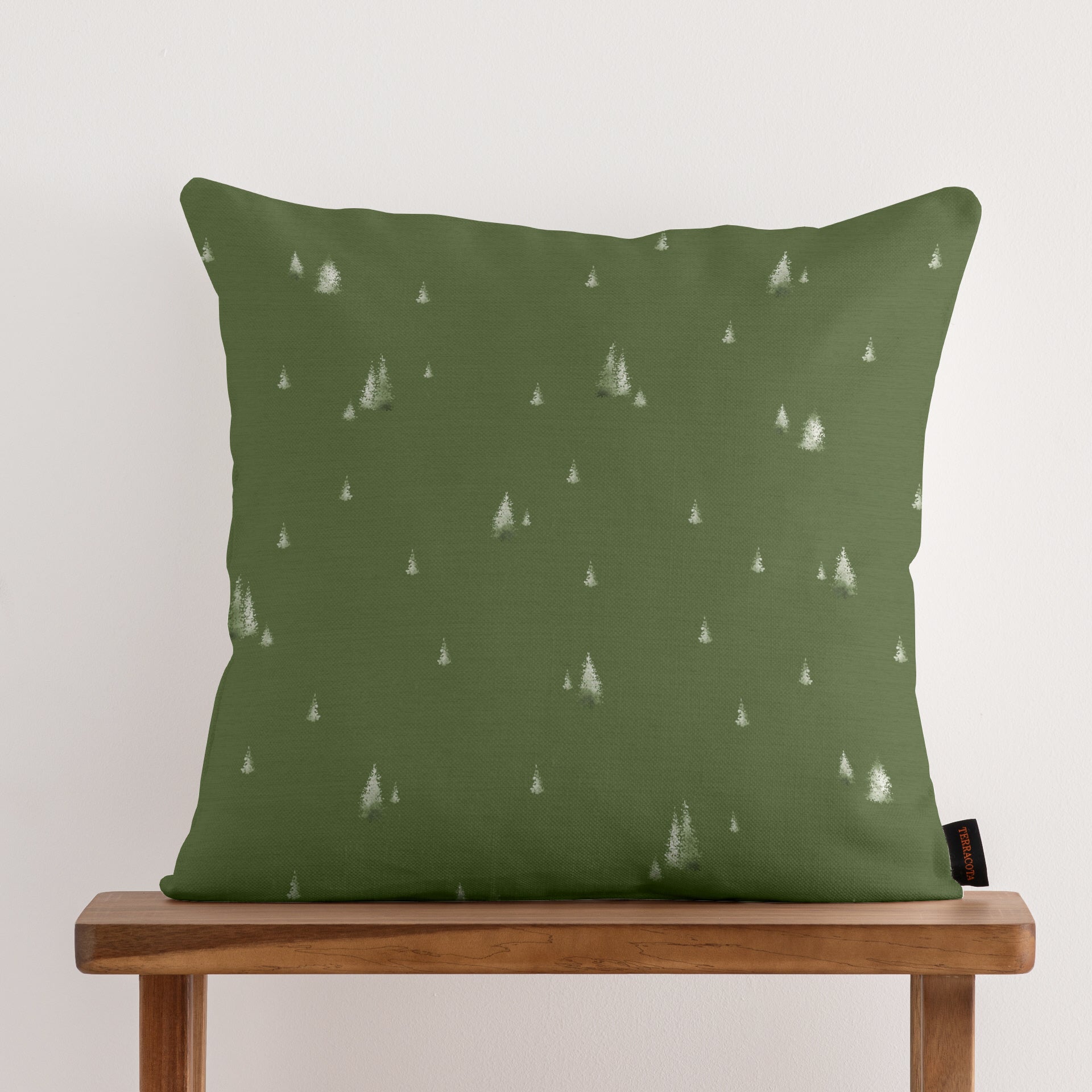 100% cotton Christmas Grove cushion cover A 50x50 cm