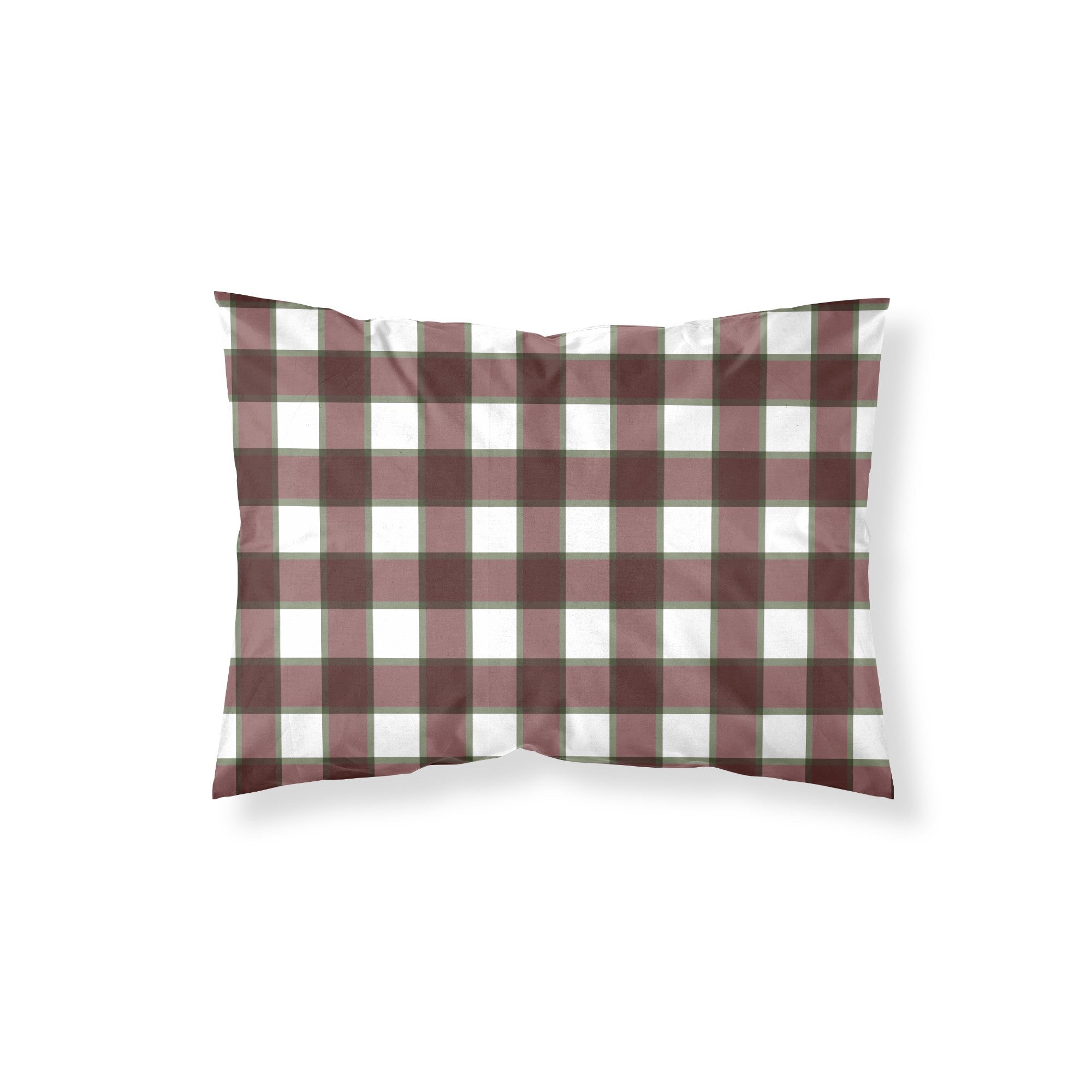 100% Cotton Xmas Vichy Large Pillowcase