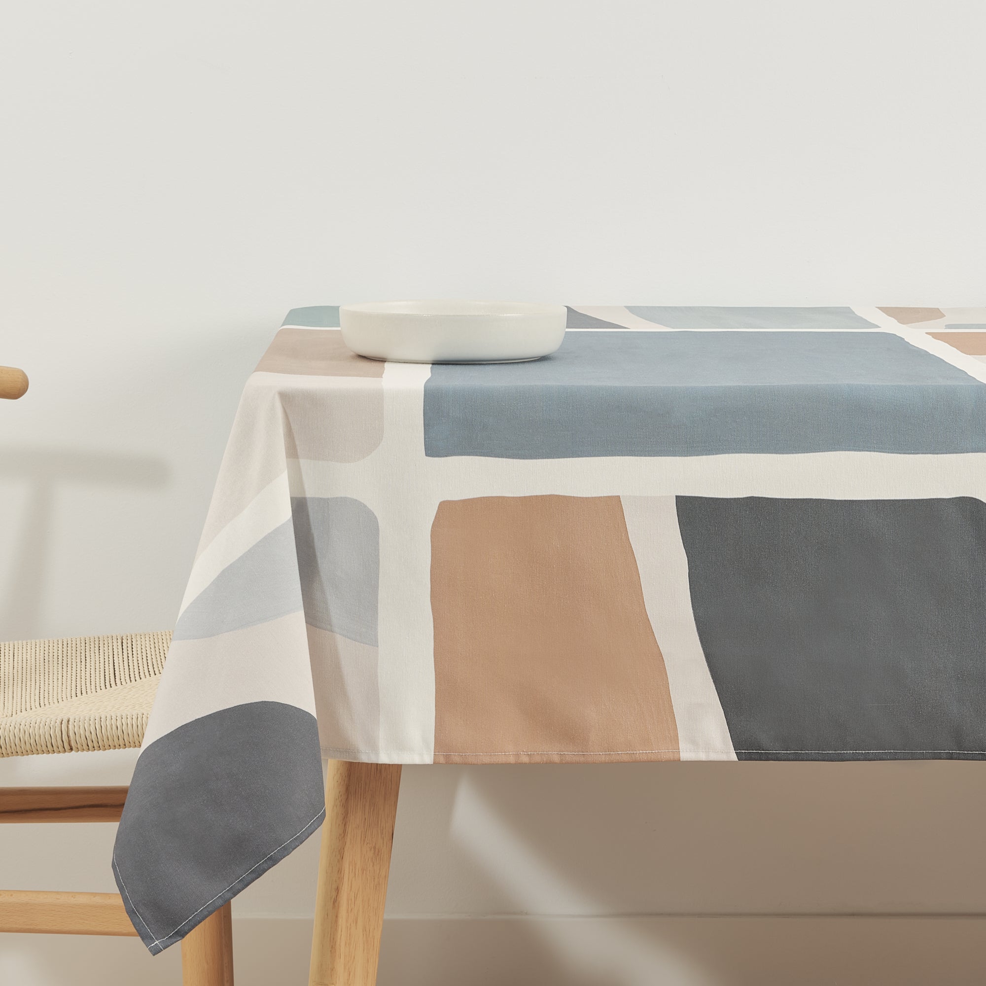 Peñíscola 100% cotton stain-resistant tablecloth