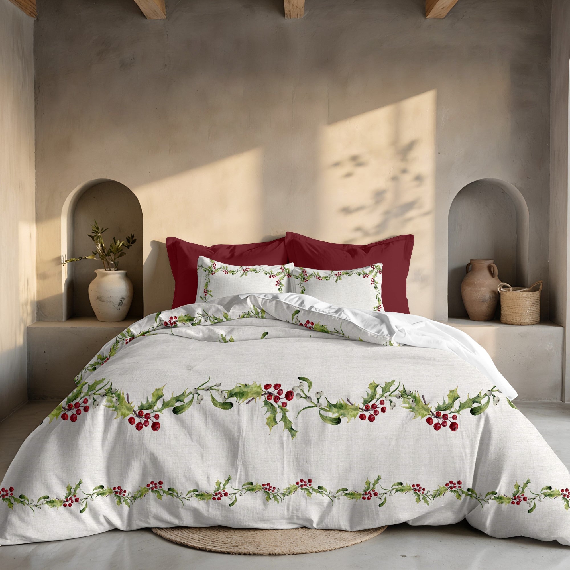 Duvet cover with Holly clicks