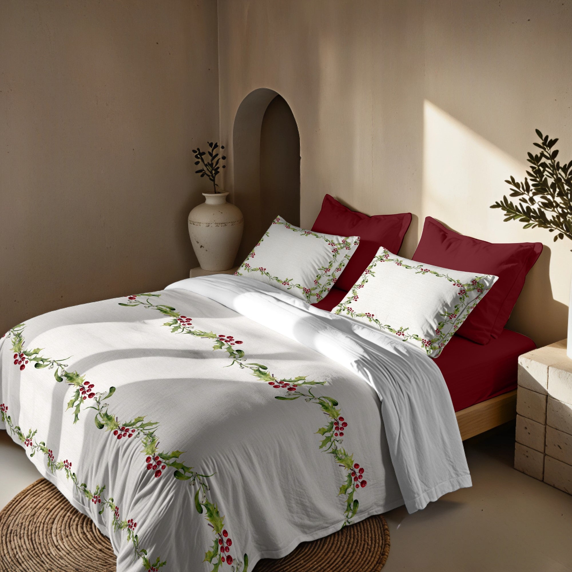 Duvet cover with Holly clicks