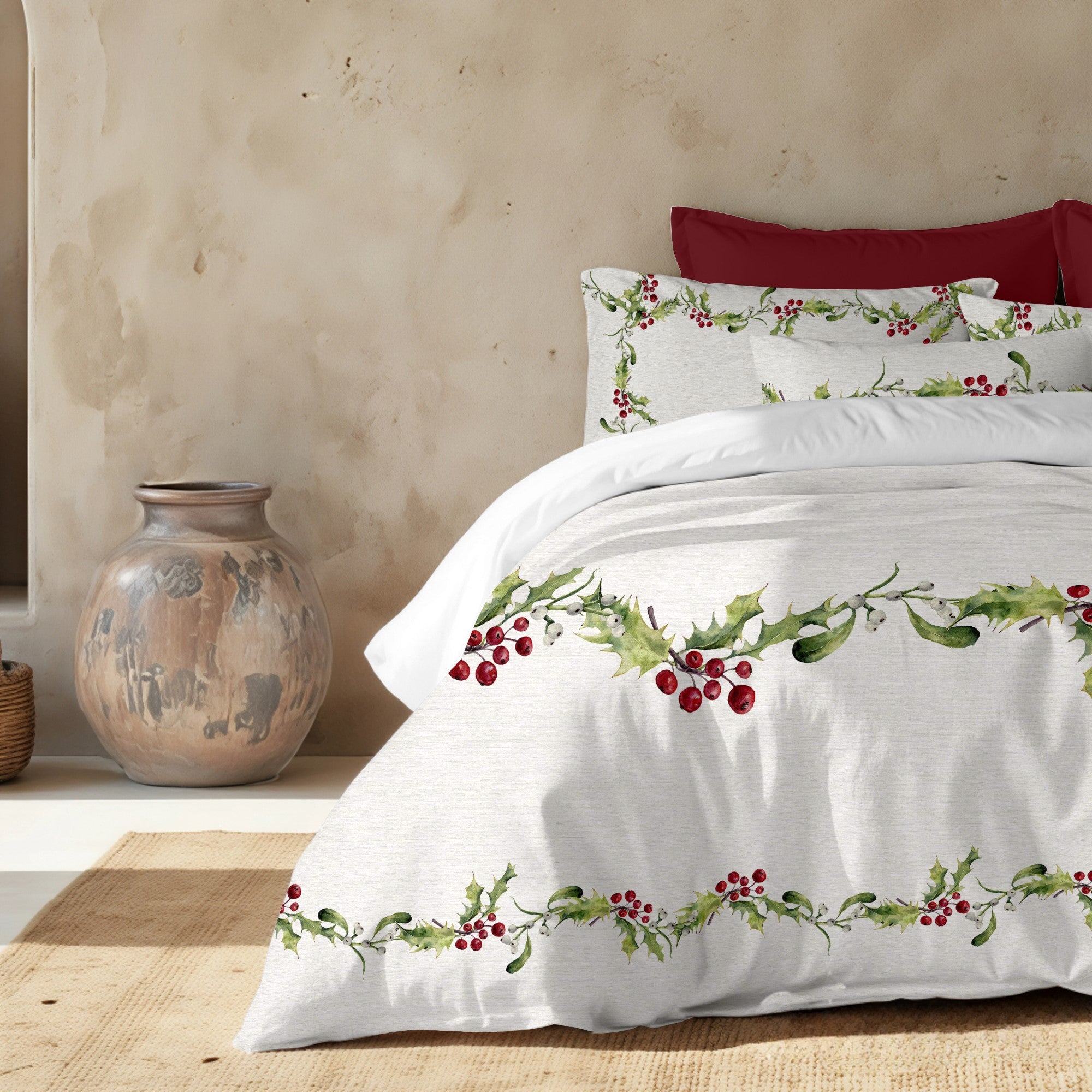 Duvet cover with Holly clicks
