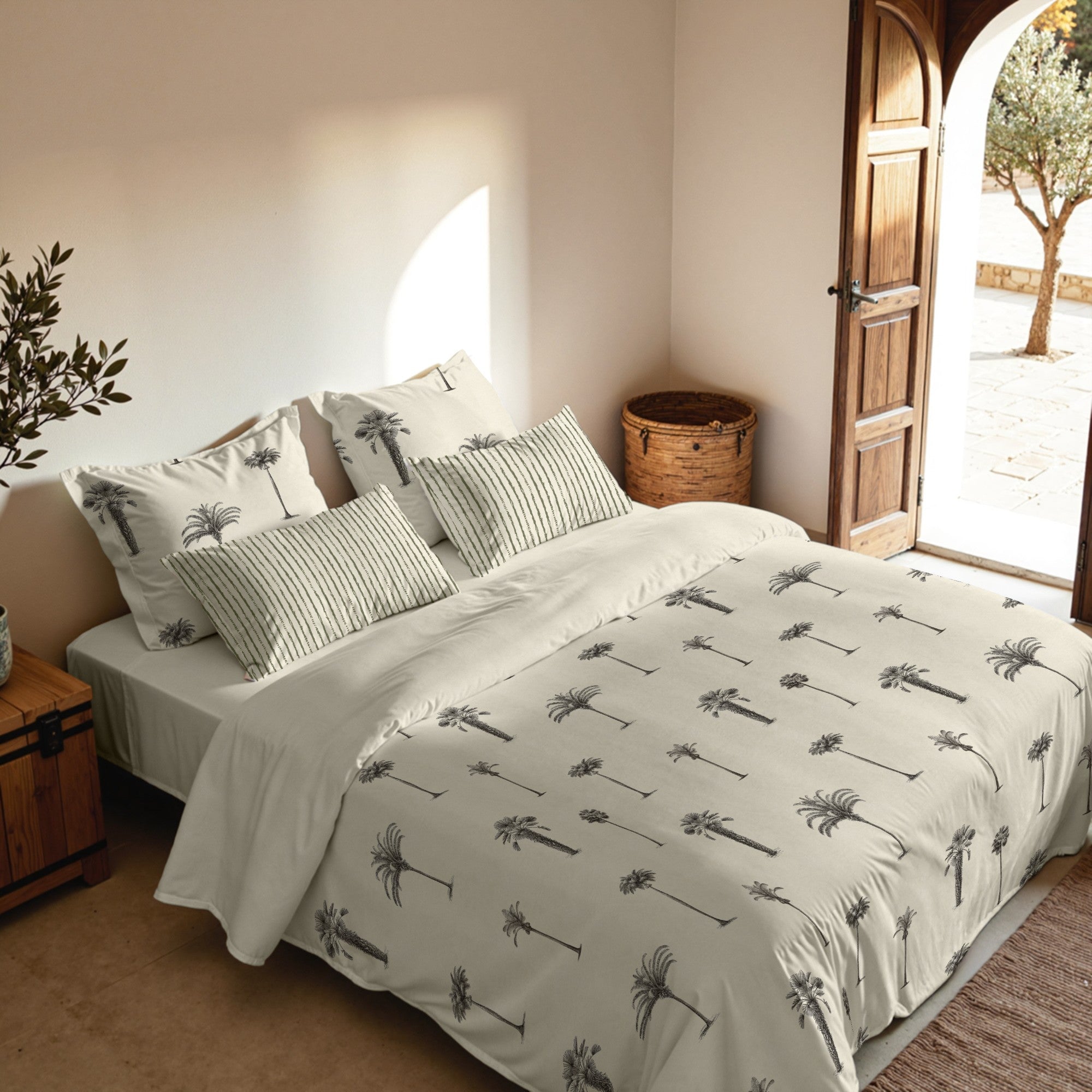 Xativa 300 thread poplin duvet cover