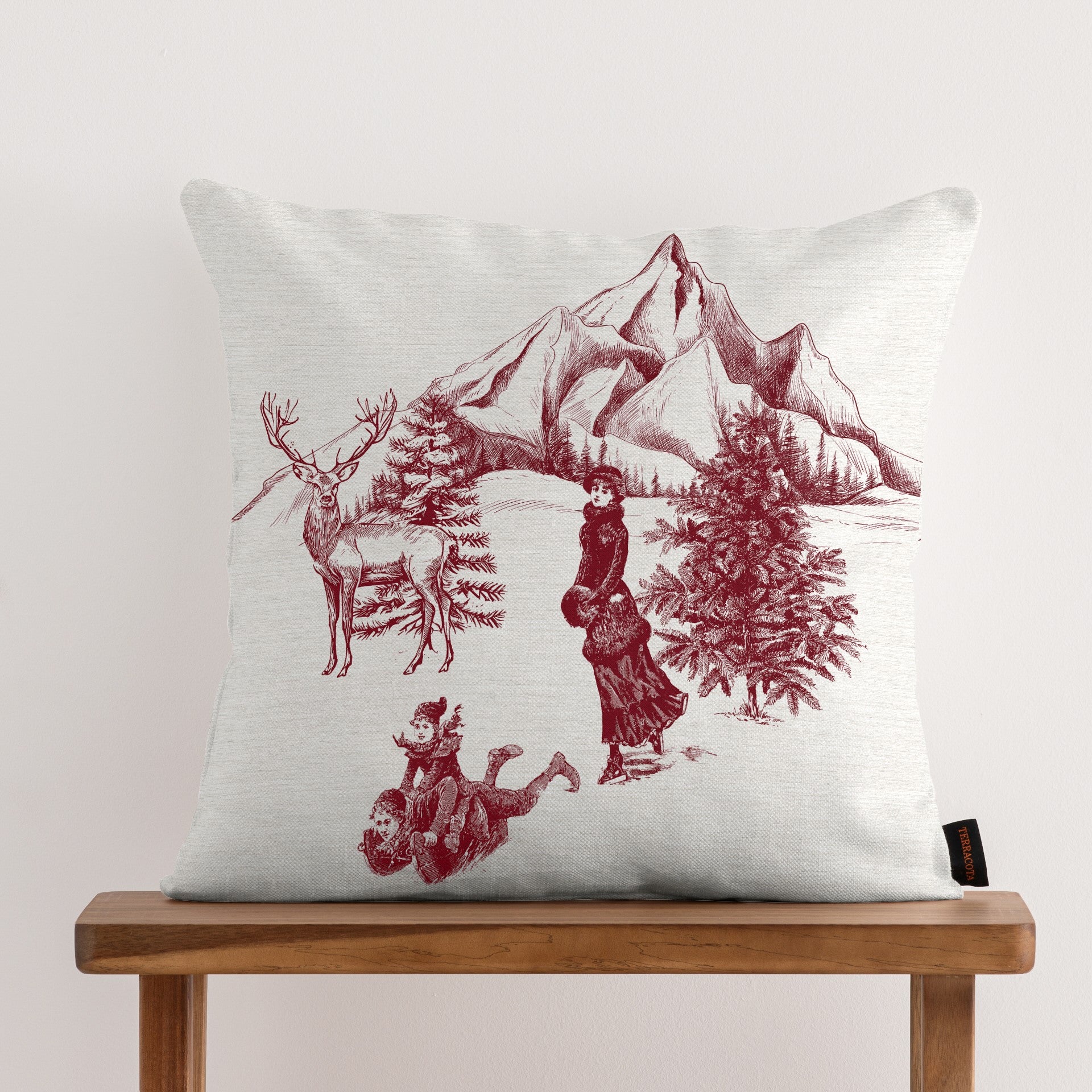 100% cotton cushion cover Cascabel 10 A 50x50 cm
