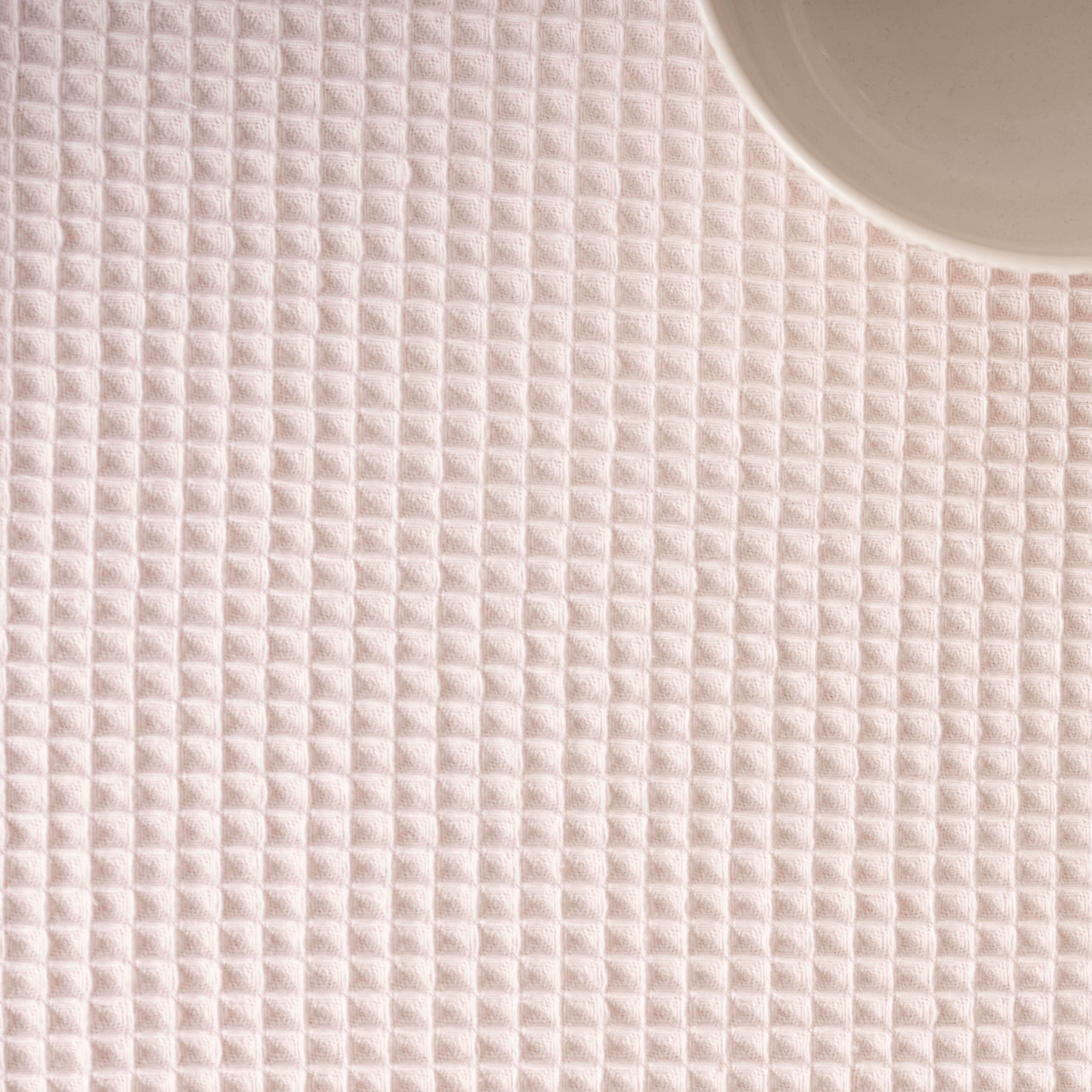 Camino de mesa Waffle Salsa Rosa 45x140 cm