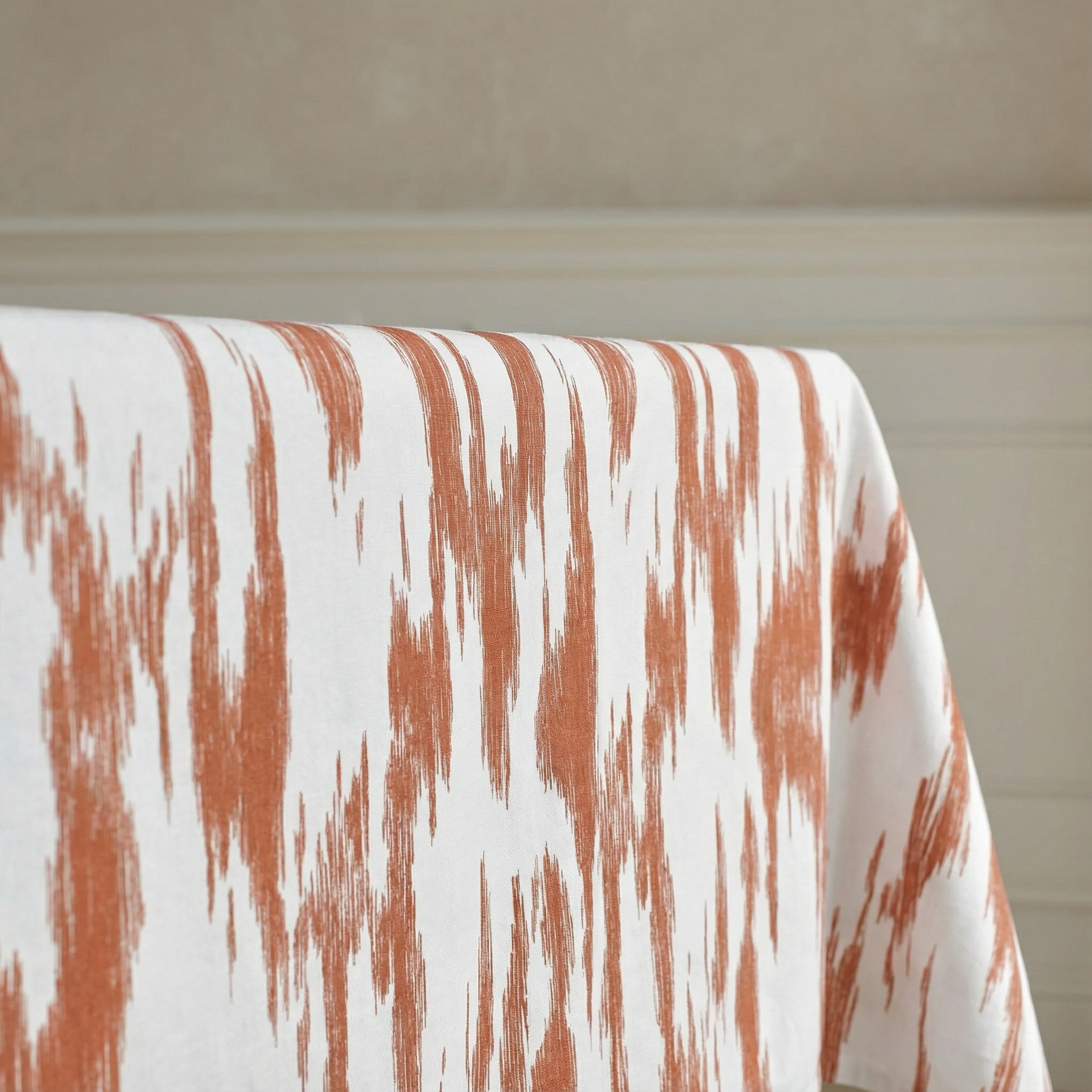 Fitted sheet Begur Coral percale 200 threads