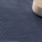 Camino de mesa Waffle Blue Majolica 45x140 cm