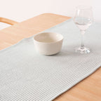 Camino de mesa Waffle Mint 45x140 cm