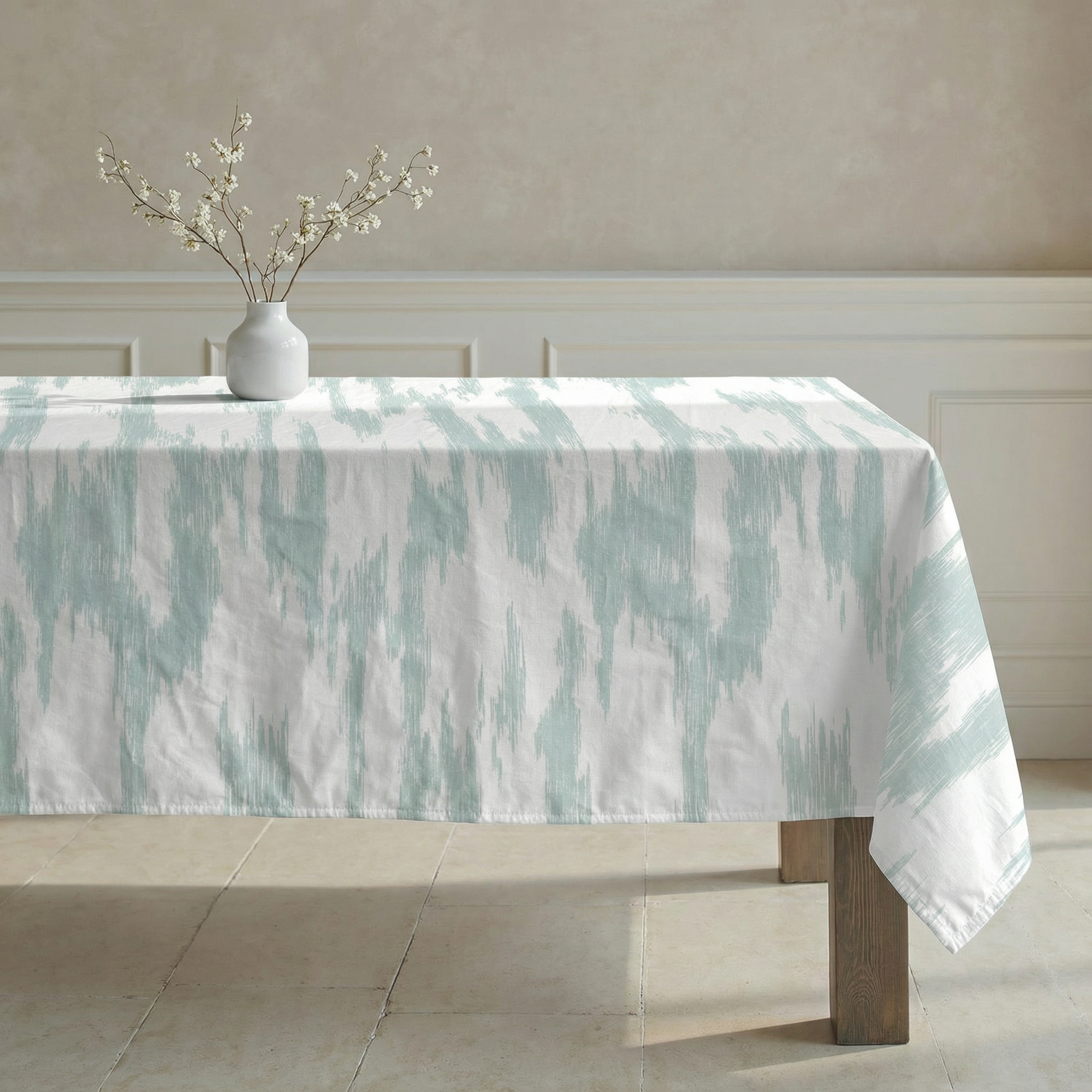 Drap housse Begur Coral percale 200 fils