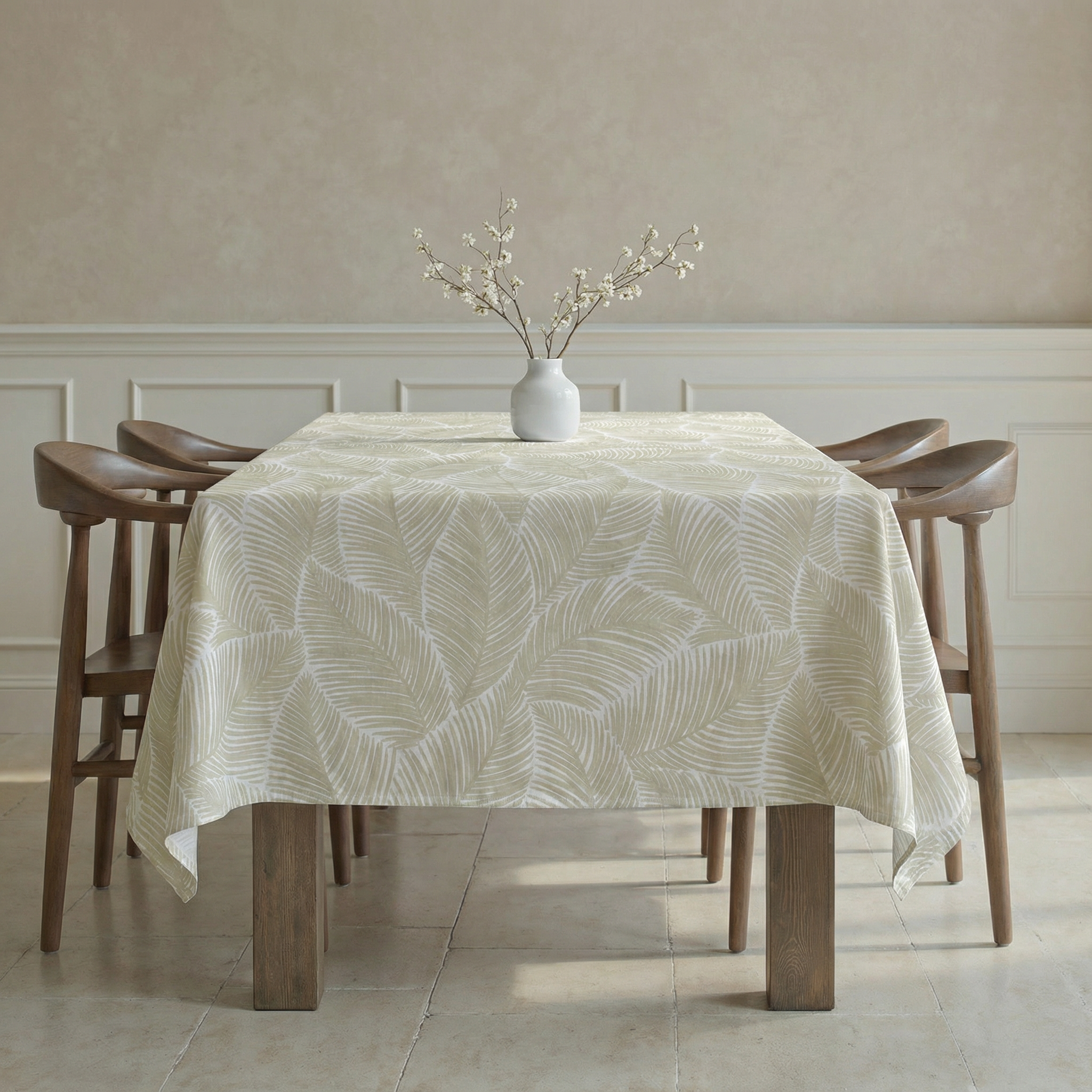 Drap housse Begur Coral percale 200 fils