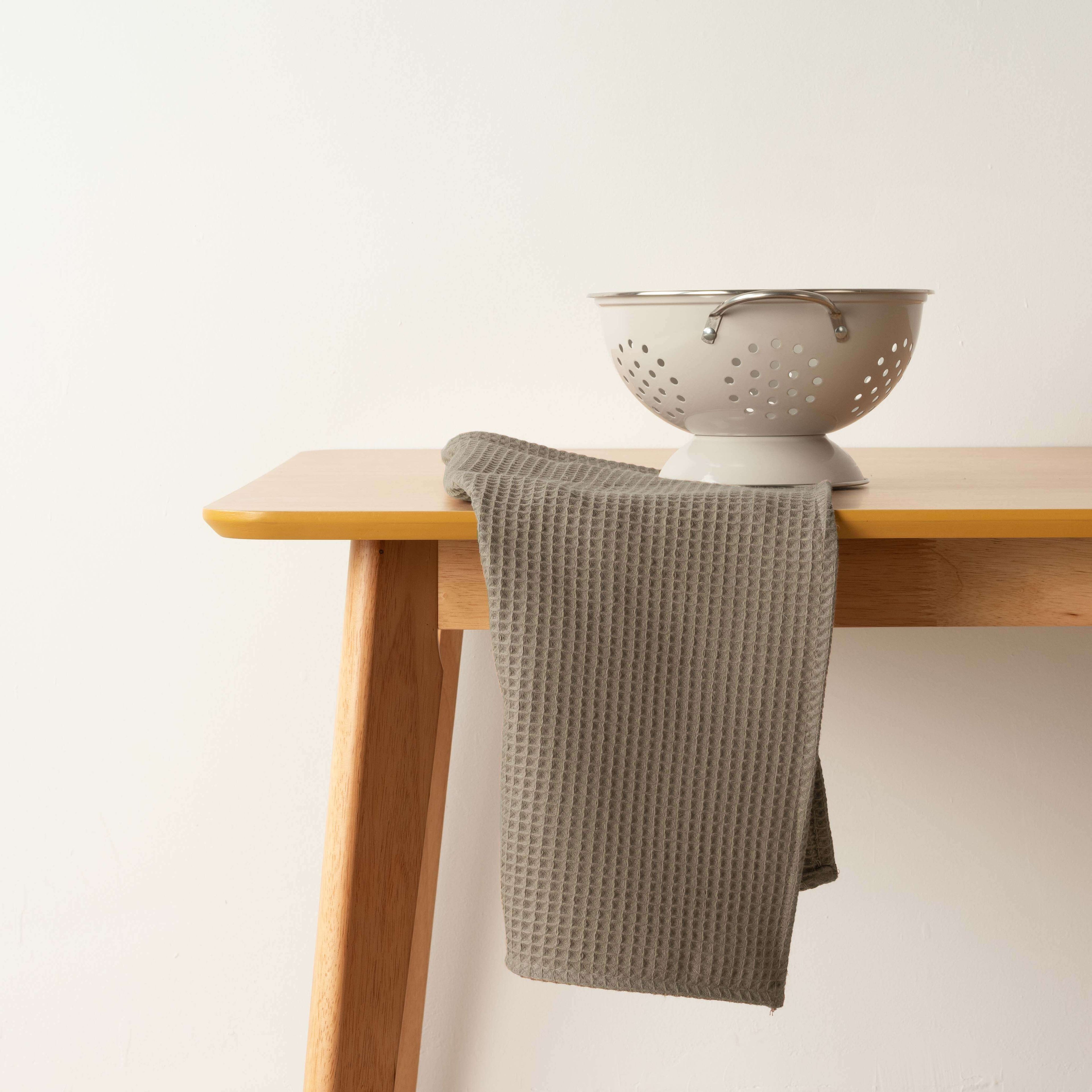 Paño de cocina Waffle Wallnut 45x70 cm
