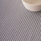 Camino de mesa Waffle Ultimate Grey 45x140 cm
