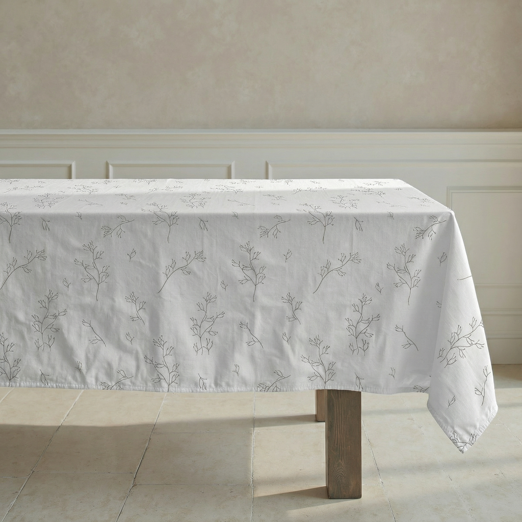 Fitted sheet Begur Coral percale 200 threads