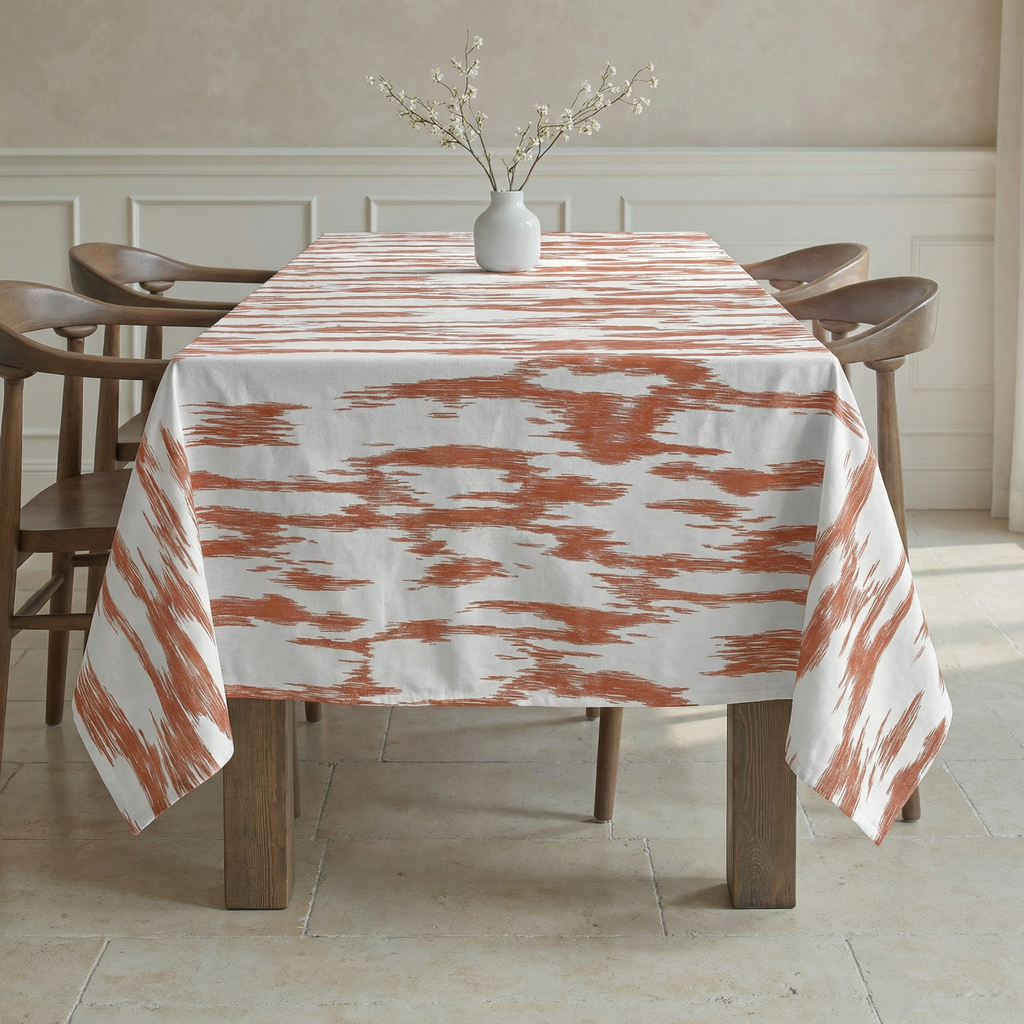 Fitted sheet Begur Coral percale 200 threads