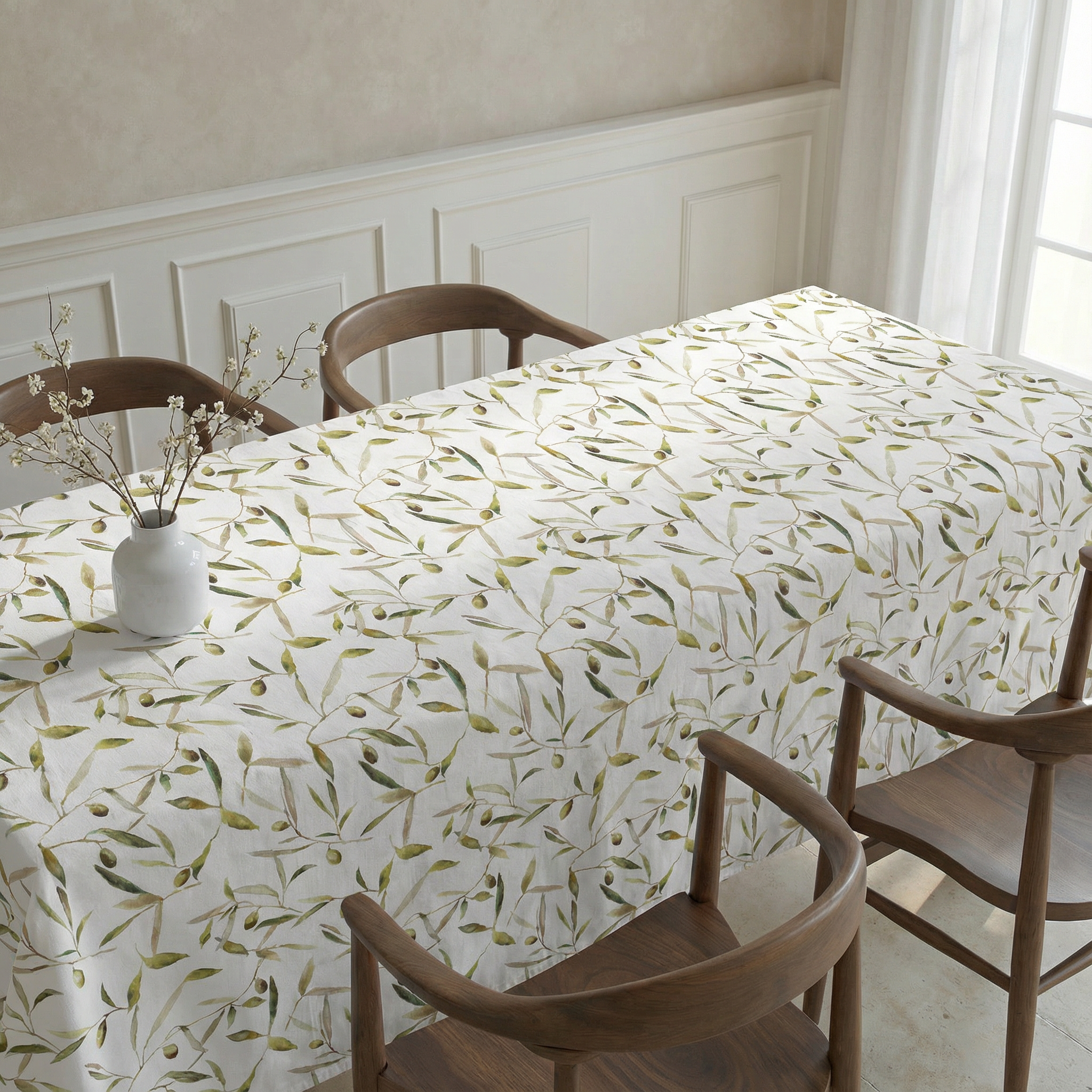 Drap housse Begur Coral percale 200 fils