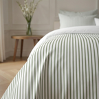 Funda nórdica Tabarca Verde percal 200 hilos