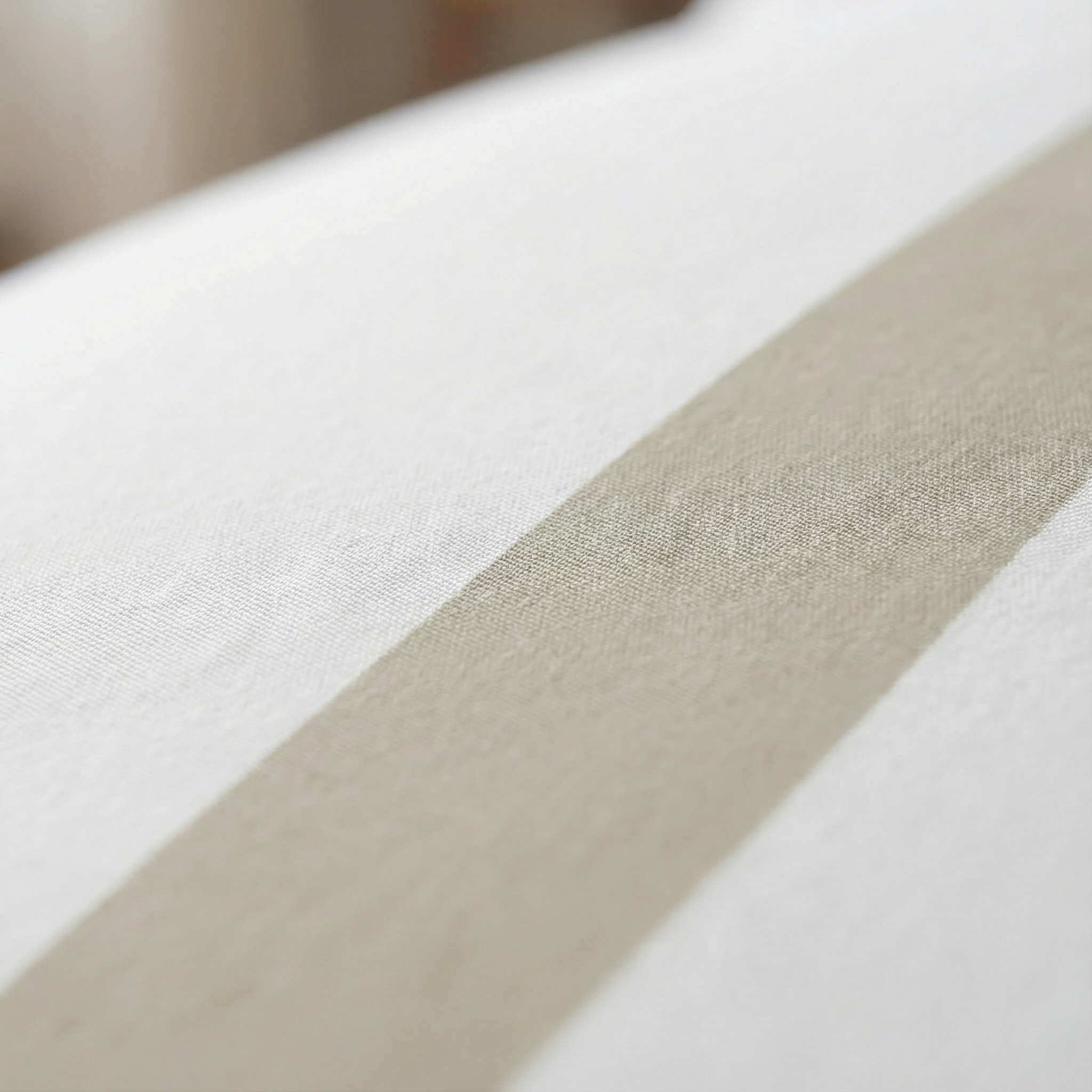 Funda nórdica Oliva Beige percal 200 hilos