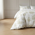 Funda nórdica Godella Beige percal 200 hilos