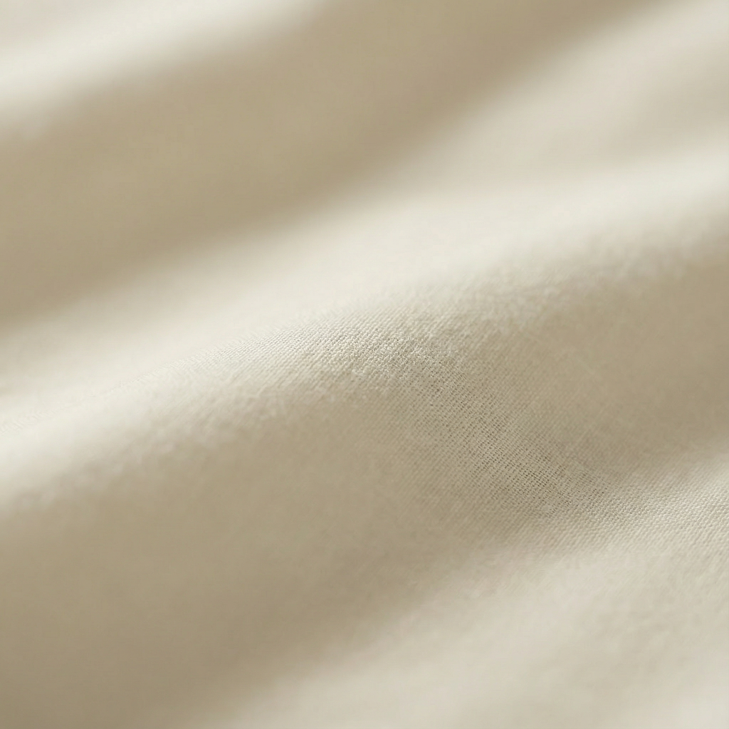 Housse de couette en percale 200 fils, naturelle