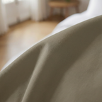 Funda nórdica Greige percal 200 hilos