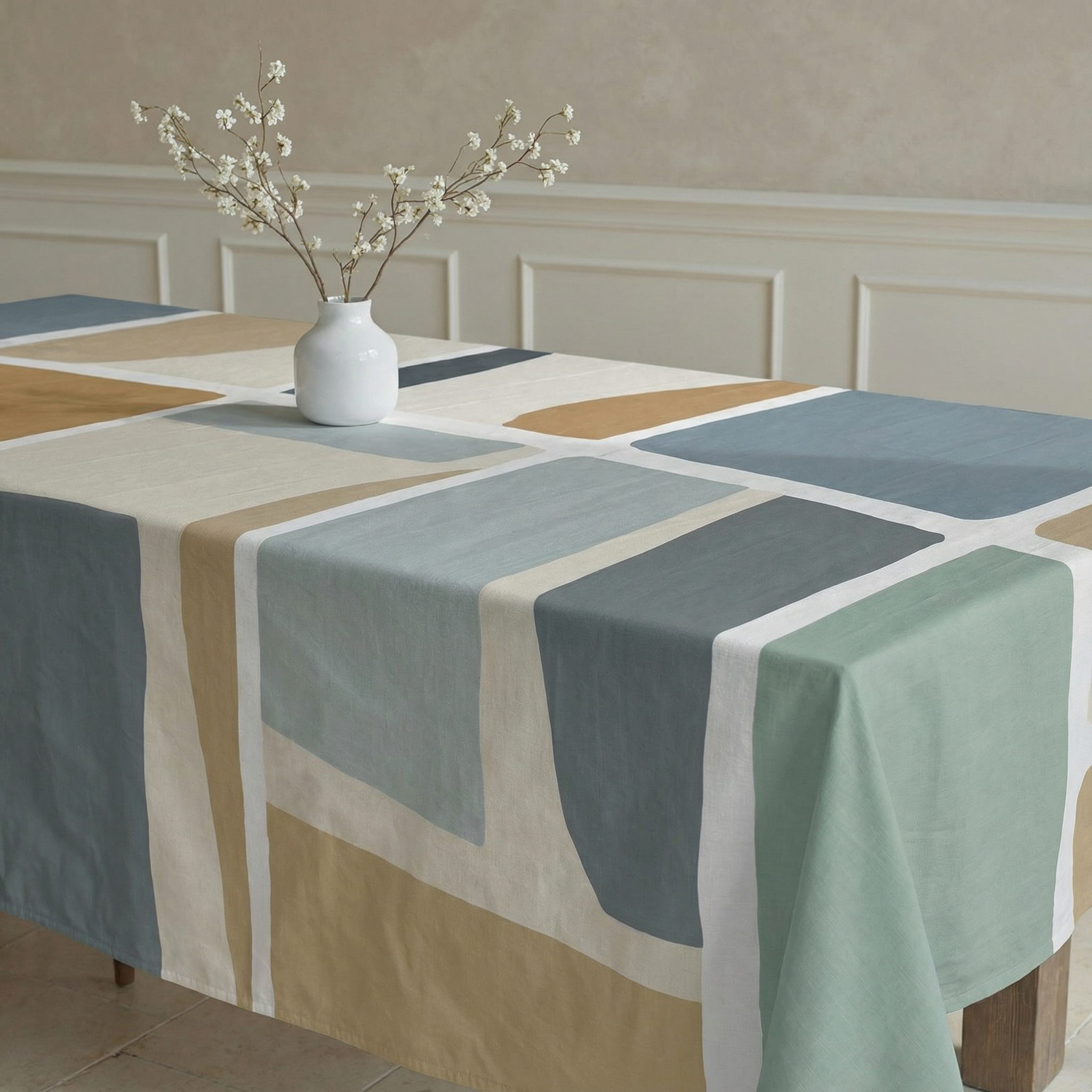 Nappe antitache Peñíscola 100% coton