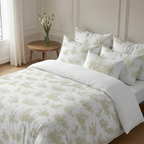 Funda nórdica Godella Beige percal 200 hilos