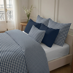 Funda nórdica Calafat Marino percal 200 hilos