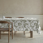 Chella 100% cotton stain resistant tablecloth