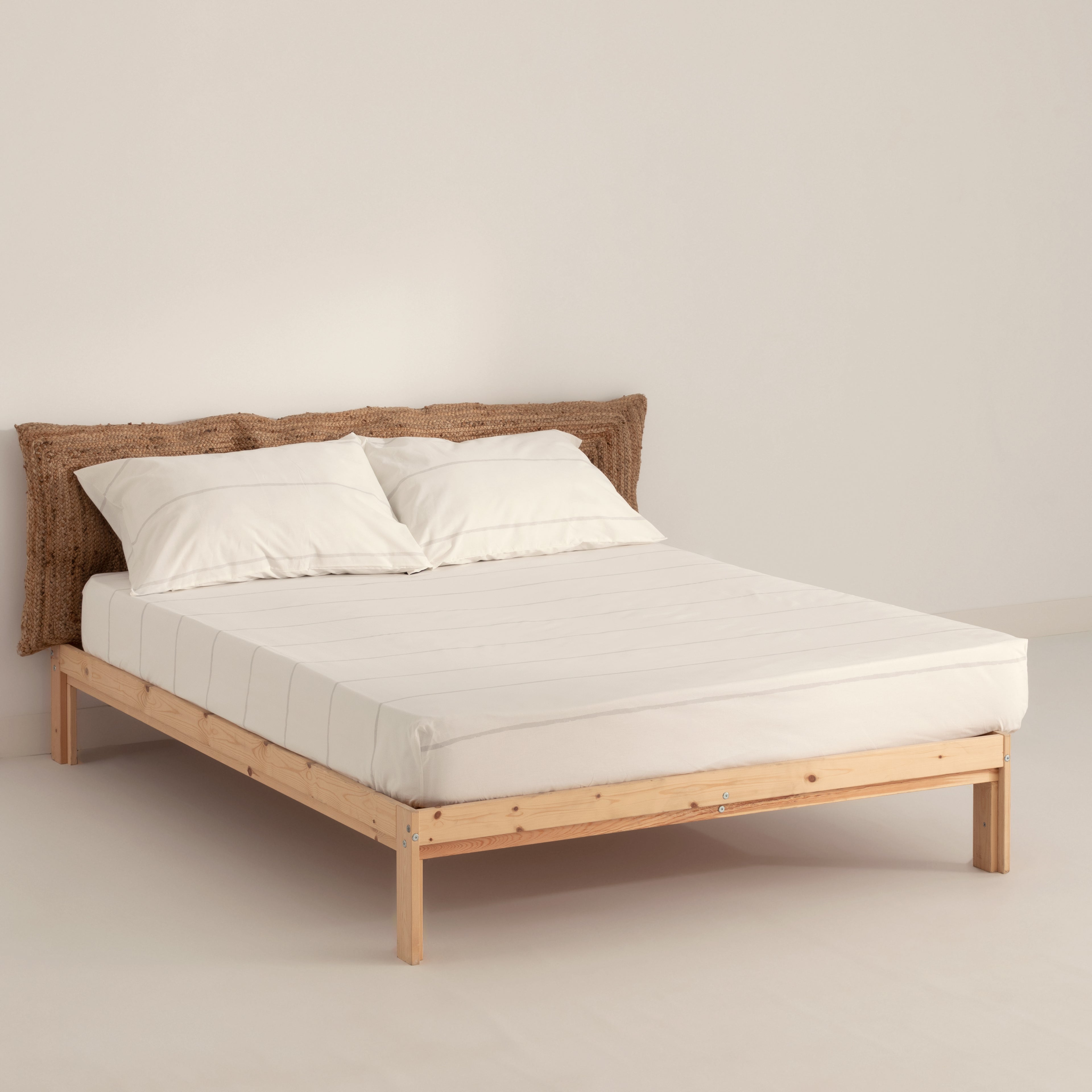 Bajera Ibiza Beige percal 200 hilos