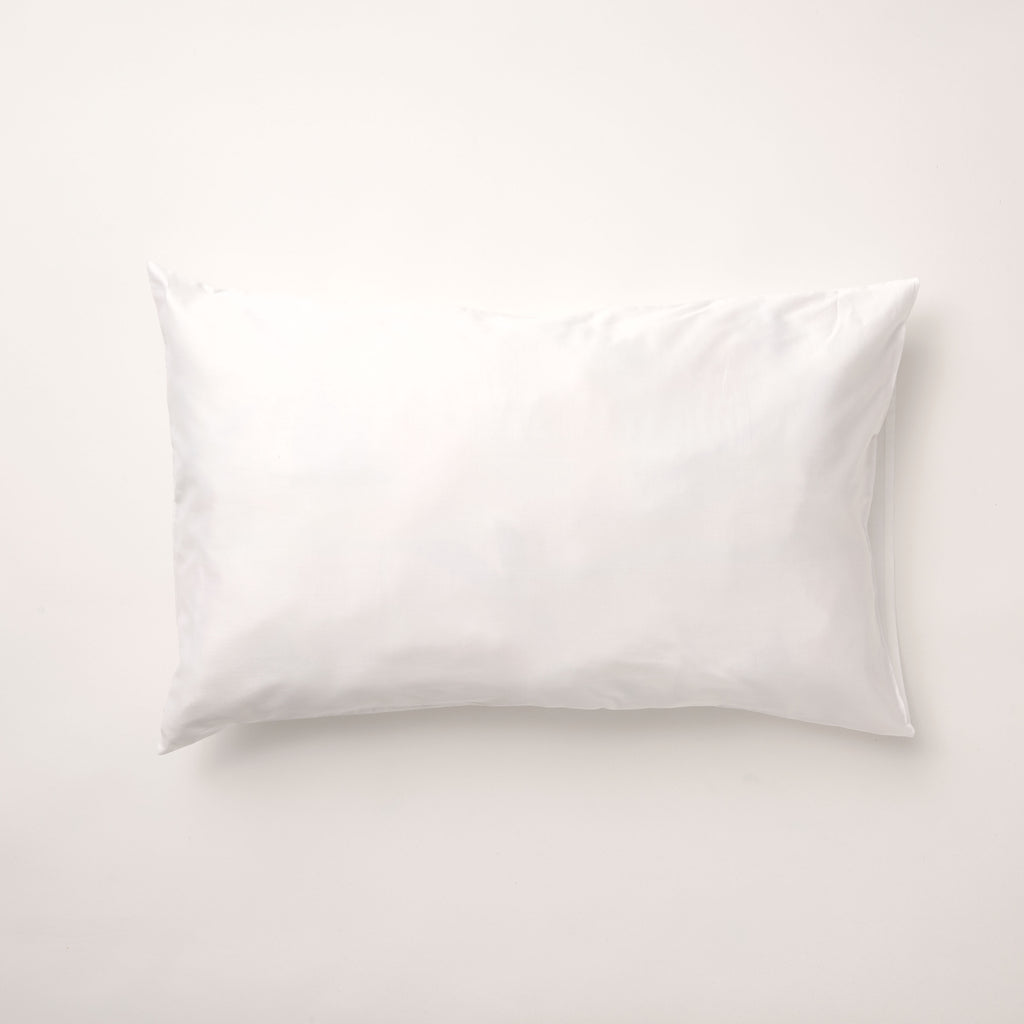 Poplin pillowcase 200 thread count Chemical White