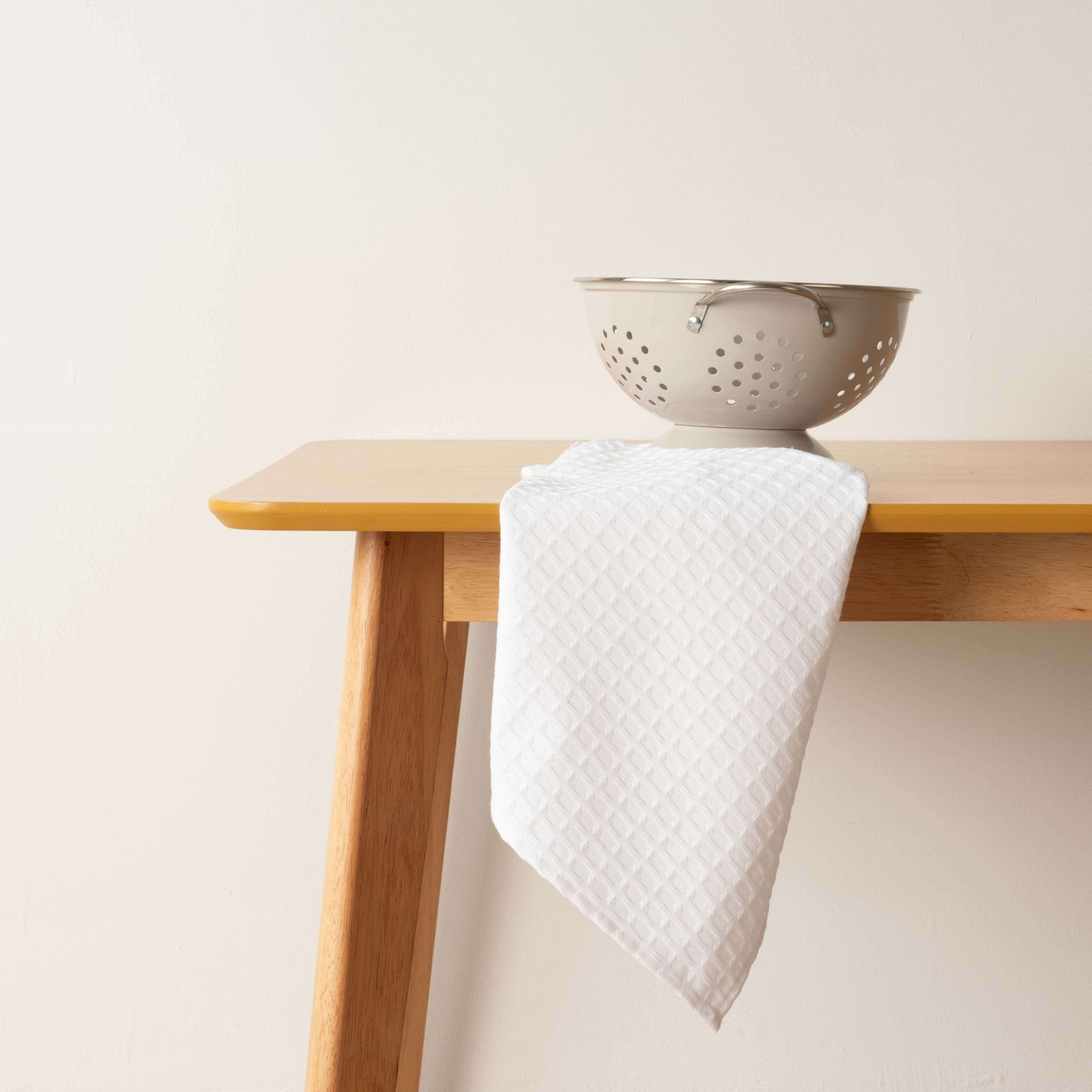 Paño de cocina Waffle Blanco 45x70 cm