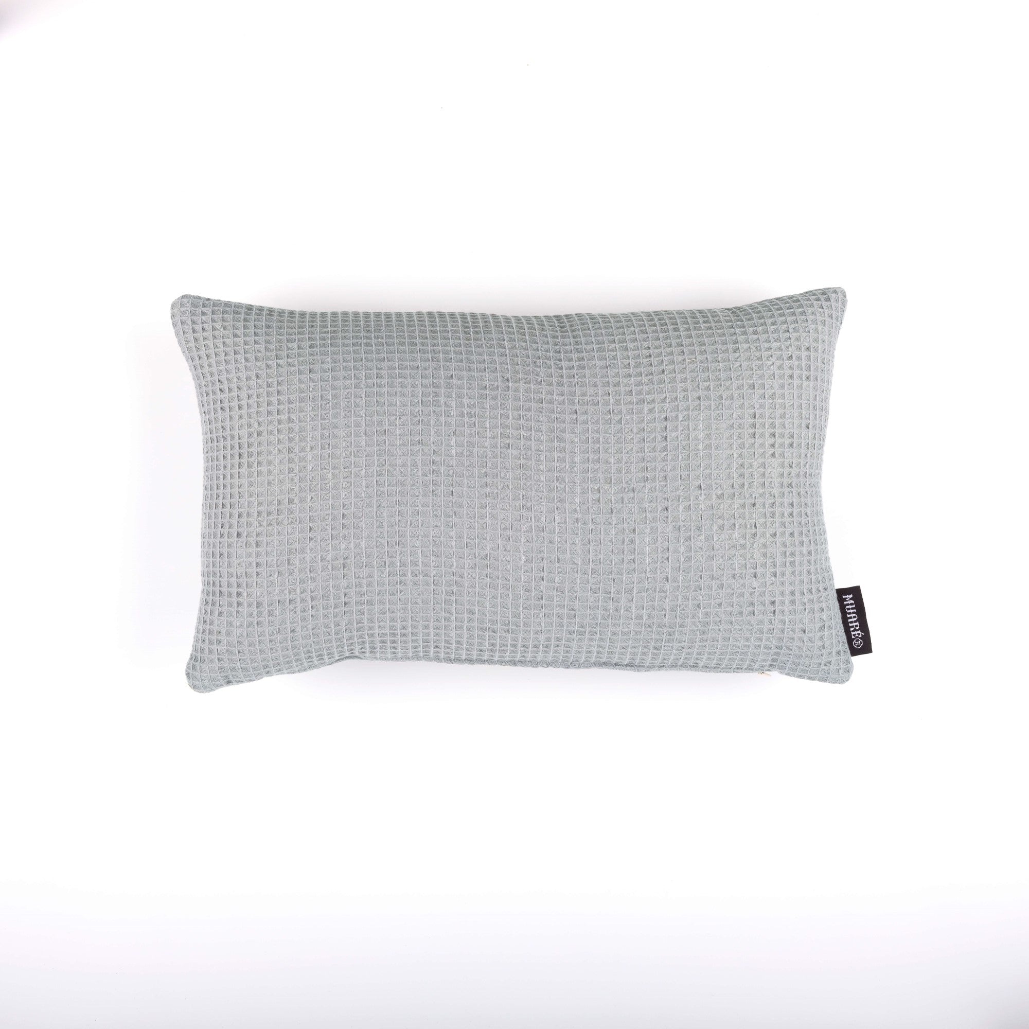 Funda de cojín Waffle Ultimate Grey 30x50 cm