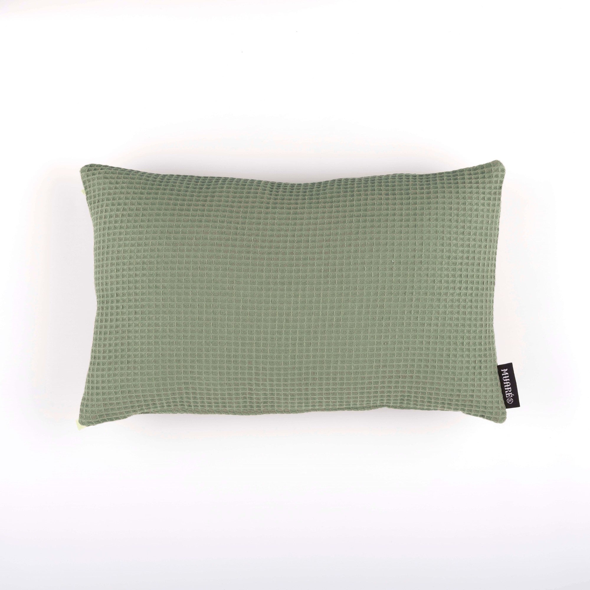 Funda de cojín Waffle Desert Sage 30x50 cm