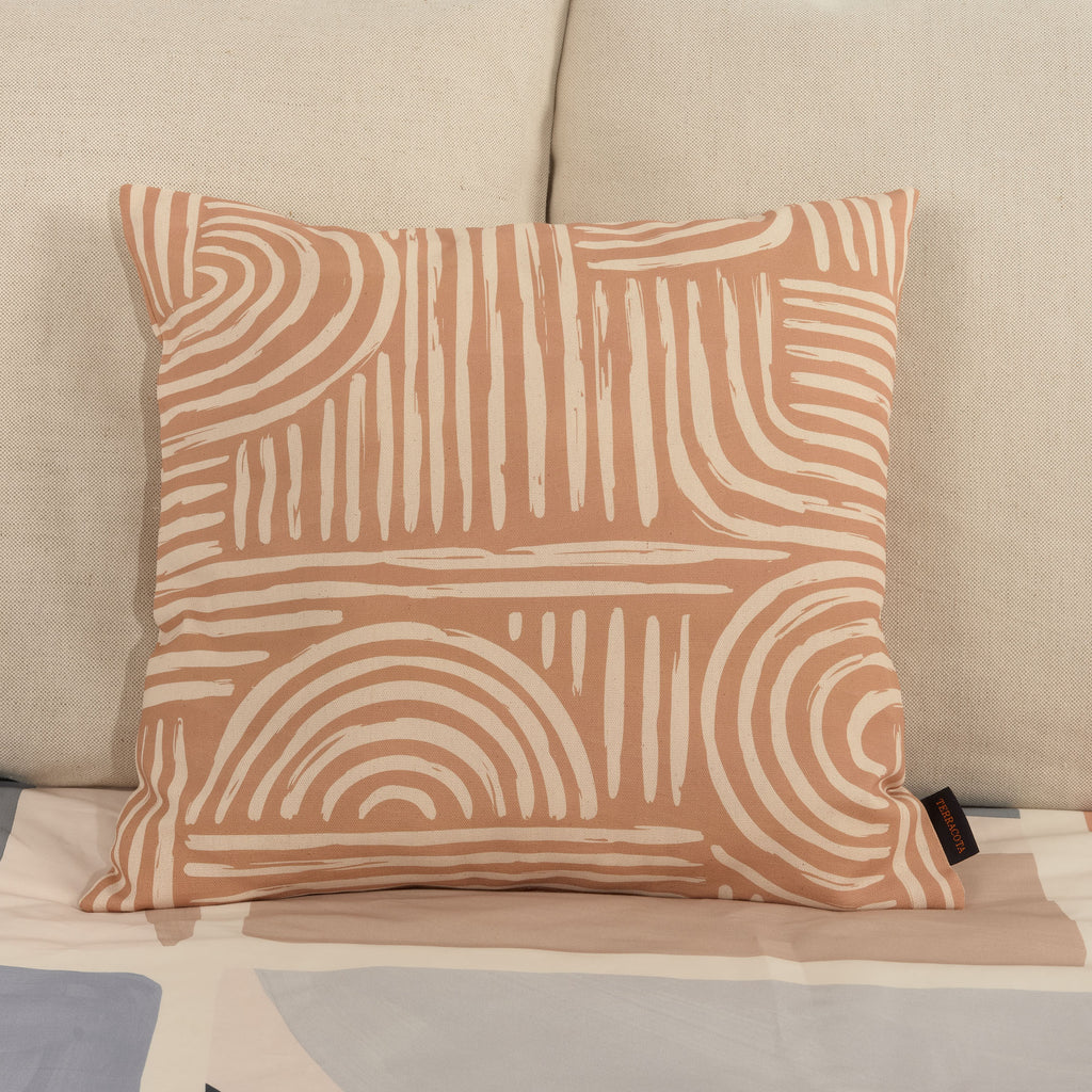 Funda de cojín 100% algodón 50x50 cm Peñíscola A