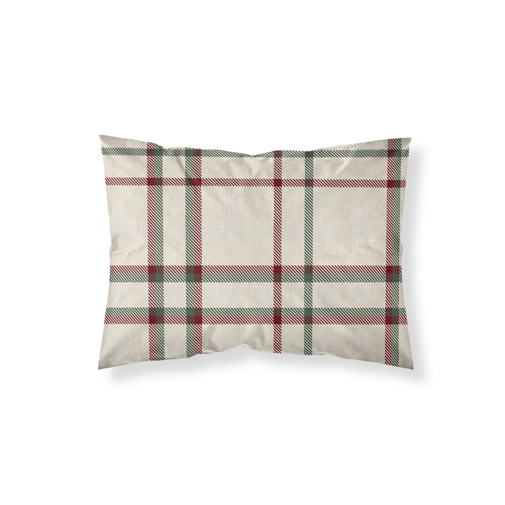 Christmas Plaid Pillowcase