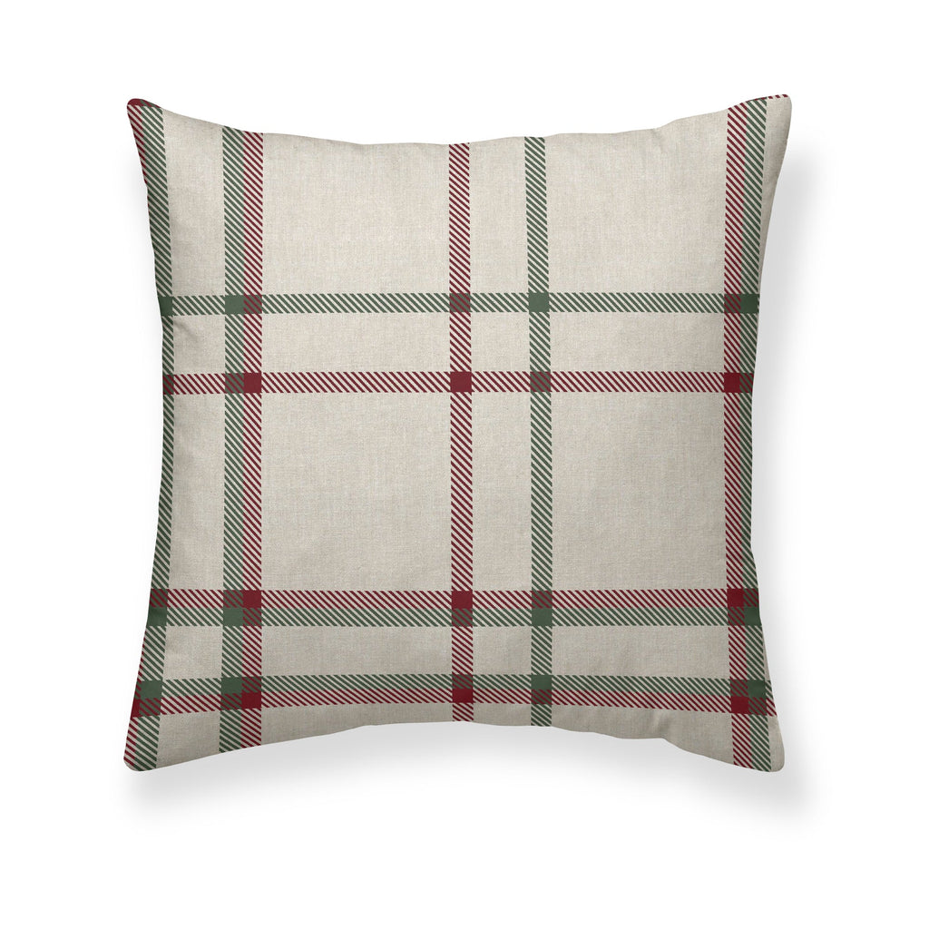 Christmas Plaid Pillowcase