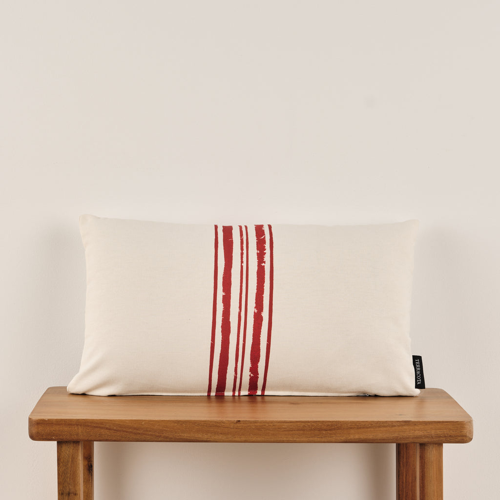 Funda de cojín 100% algodón 30x50 cm Moraira C