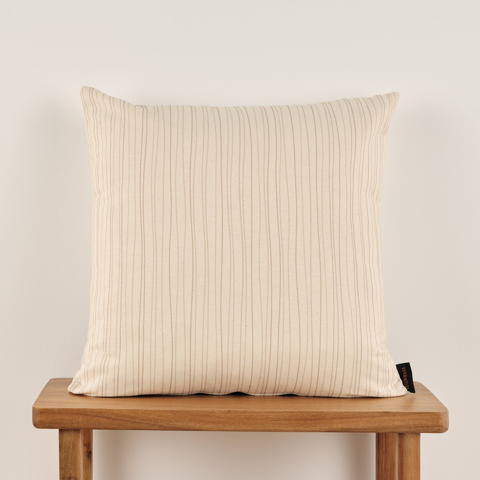 Funda de cojín 100% algodón 50x50 cm Elda A