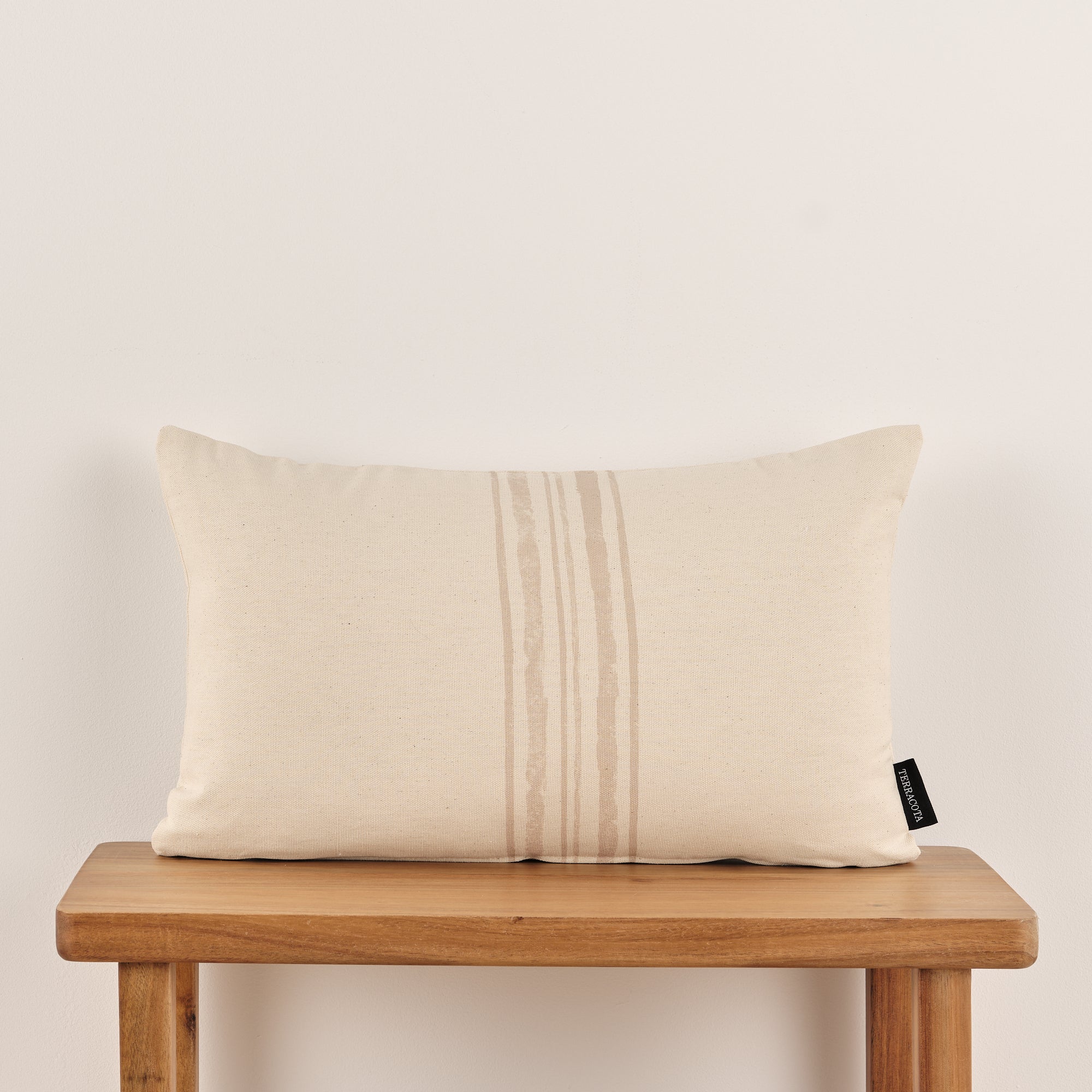 Funda de cojín 100% algodón 30x50 cm Elda C