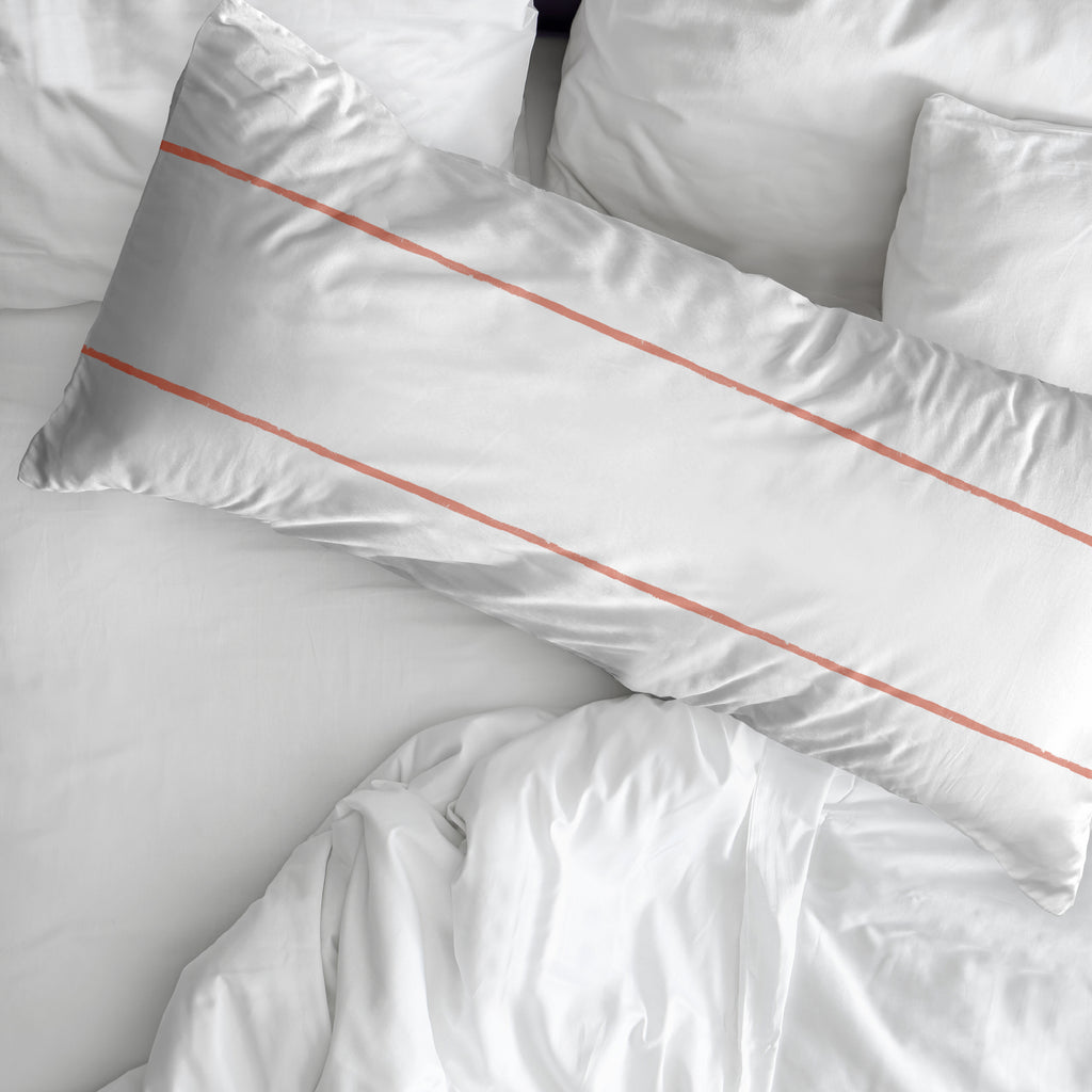 Funda de almohada popelín 200 hilos Ibiza Coral