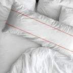 Funda de almohada popelín 200 hilos Ibiza Coral