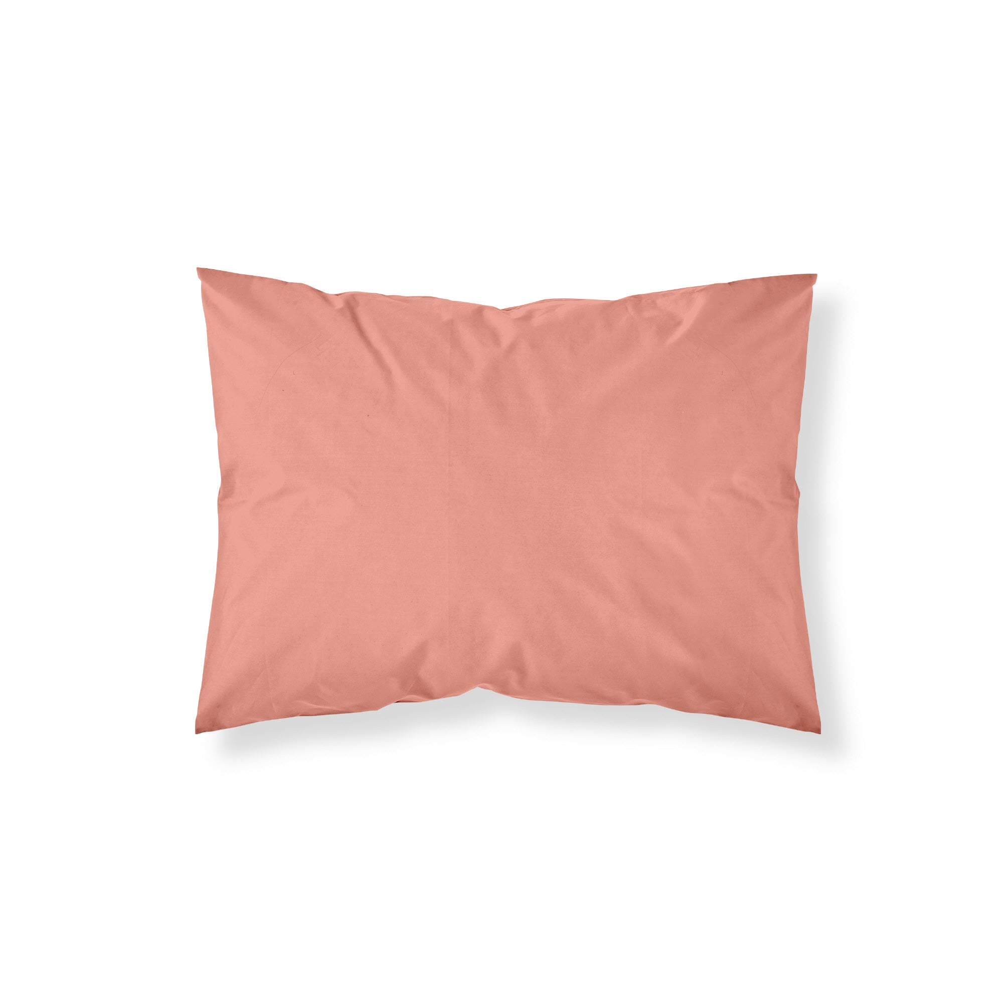 Funda de almohada popelín 200 hilos Coral
