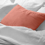 Funda de almohada popelín 200 hilos Coral