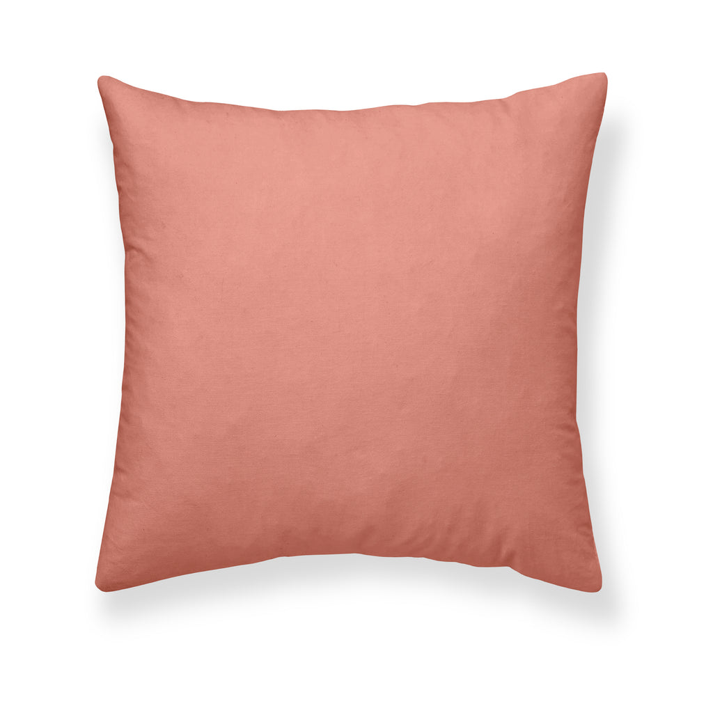 Funda de almohada popelín 200 hilos Coral