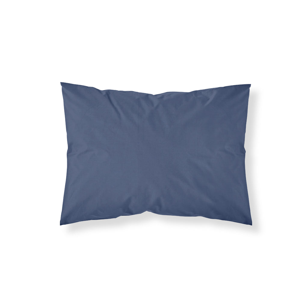 Funda de almohada popelín 200 hilos Marino