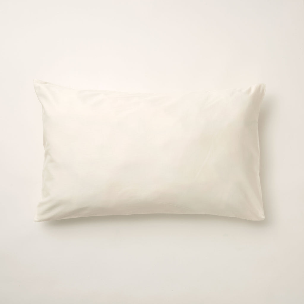 Taie d'oreiller en popeline 300 fils Naturel