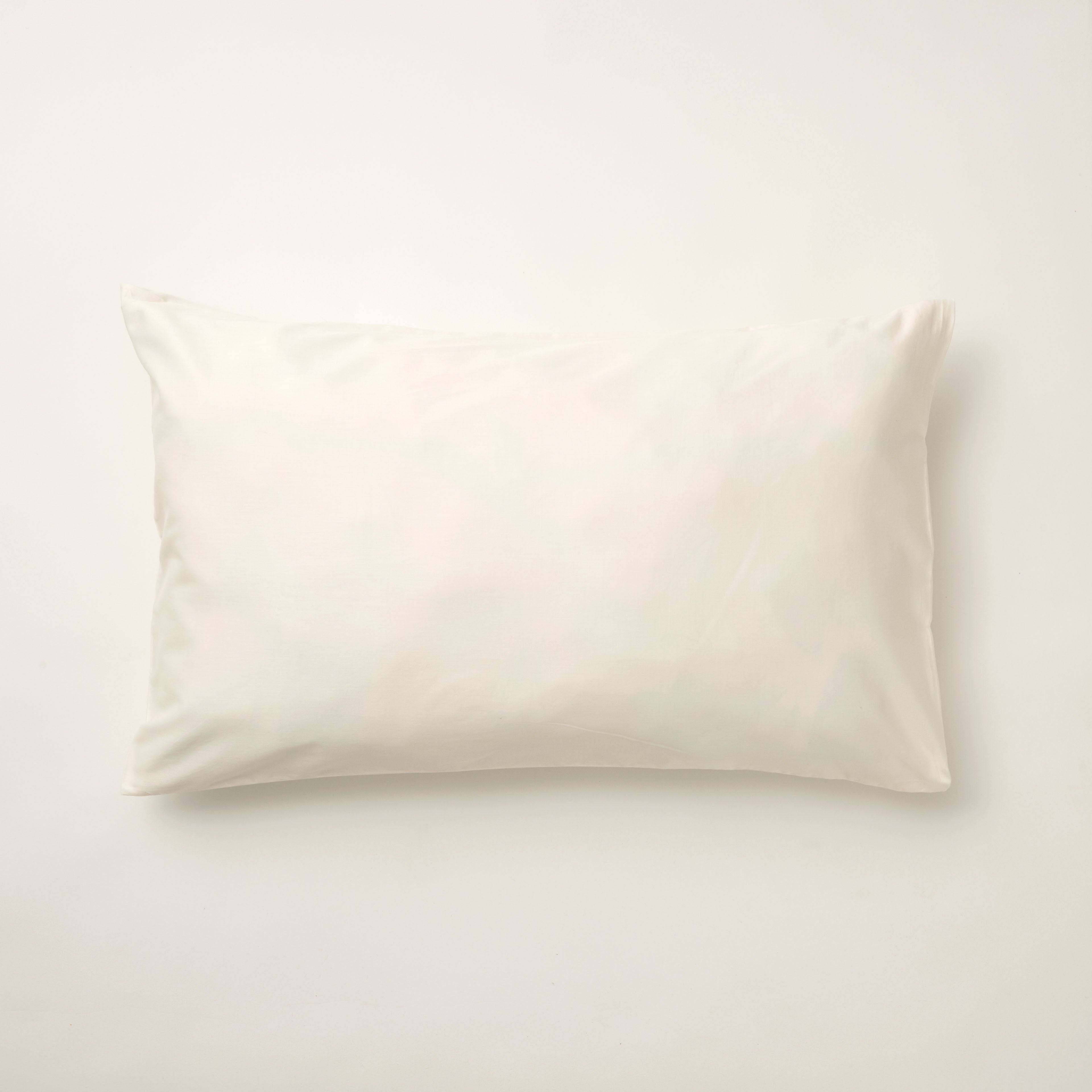 Taie d'oreiller en popeline 300 fils Naturel