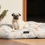 Cama para perros y gatos gruesa y acolchada 100% algodón antimanchas para mascotas 0120-201